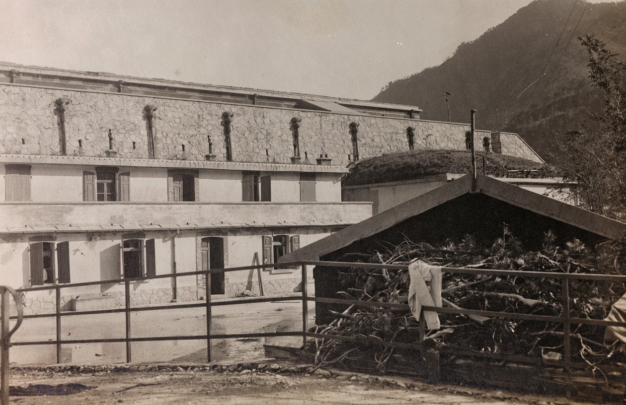 La fortezza di Chiusaforte da Josef Zohles