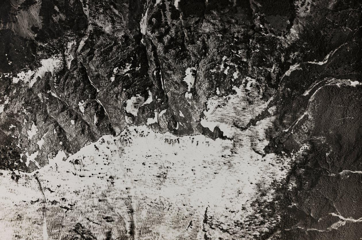 Vista aerea della zona di guerra da Josef Zohles