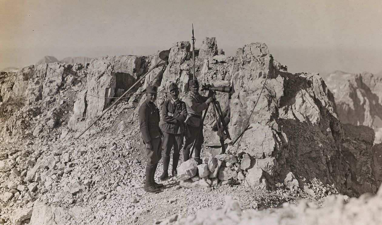 Album "Meine weltkriegs - Erinnerungen South-West Front (Carinzia, Italia, Trentino-Alto Adige) 31/03/1915-12/11/1918 - Josef Zohles Wien": Arciduca d