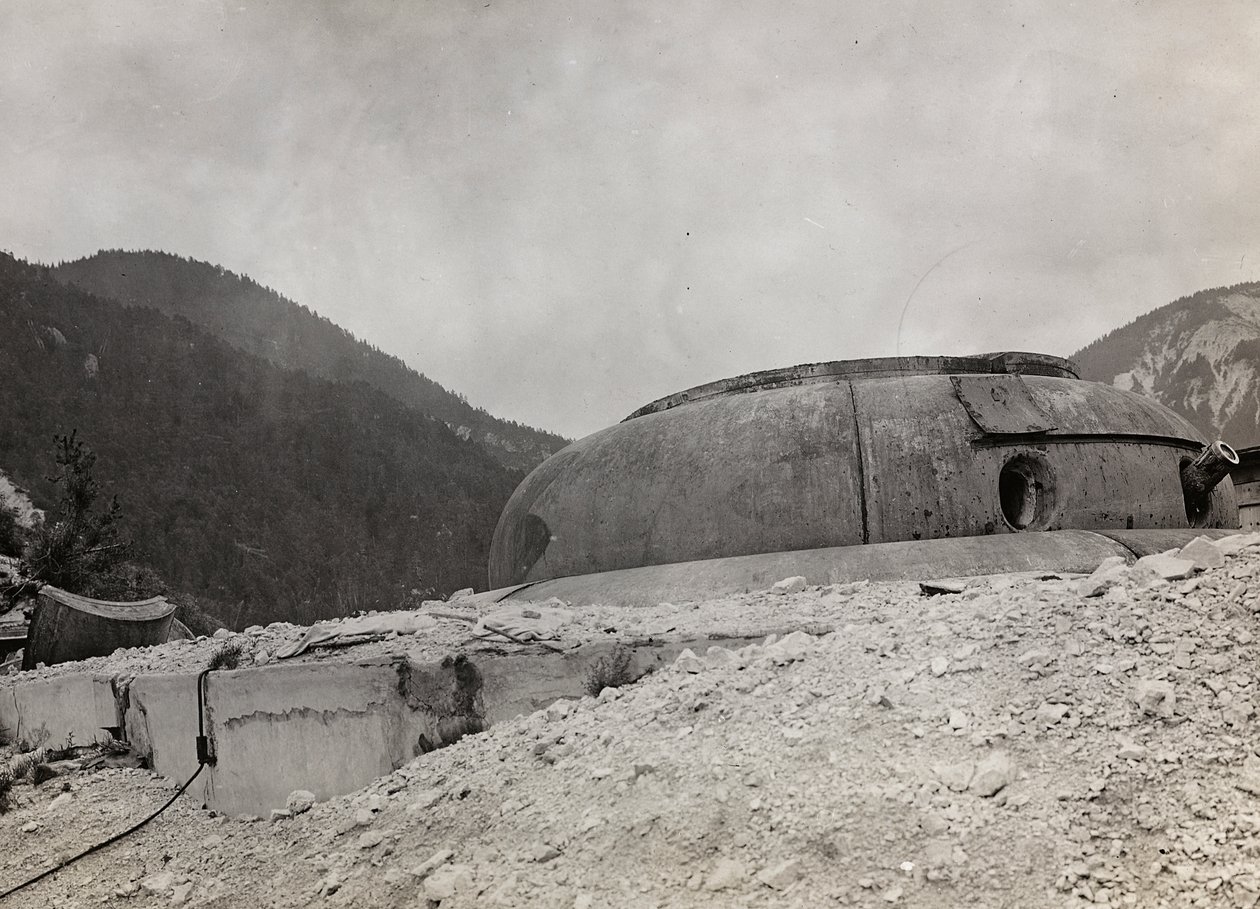 Album "Meine weltkriegs - Erinnerungen South-West Front (Carinzia, Italia, Alto Adige) 31/03/1915-12/11/1918 - Josef Zohles Wien": Forte Hensel da Josef Zohles