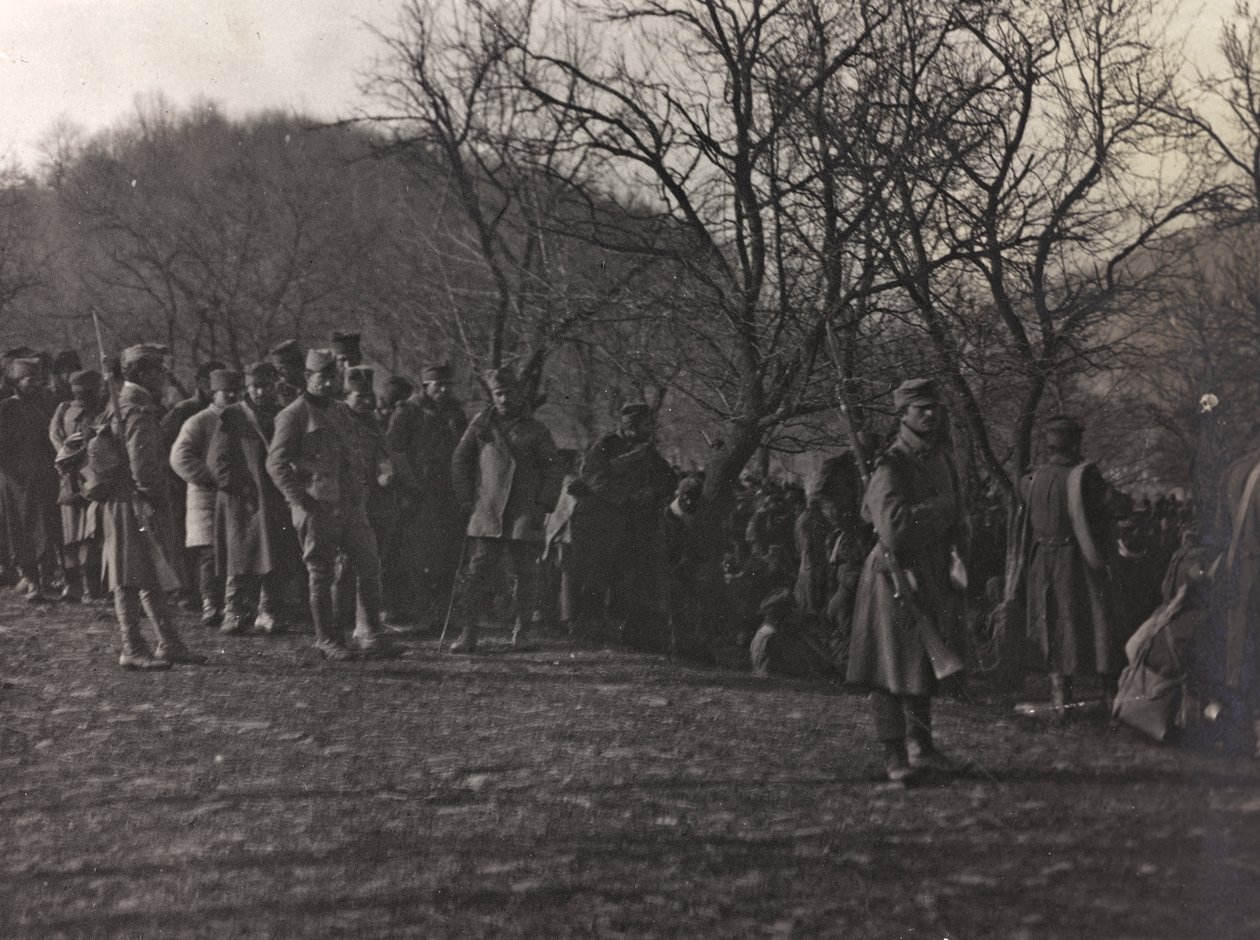 Album "Meine weltkriegs - Erinnerungen South-West Front (Carinzia, Italia, Trentino-Alto Adige) 31/03/1915-12/11/1918 - Josef Zohles Wien": prigionieri da Josef Zohles