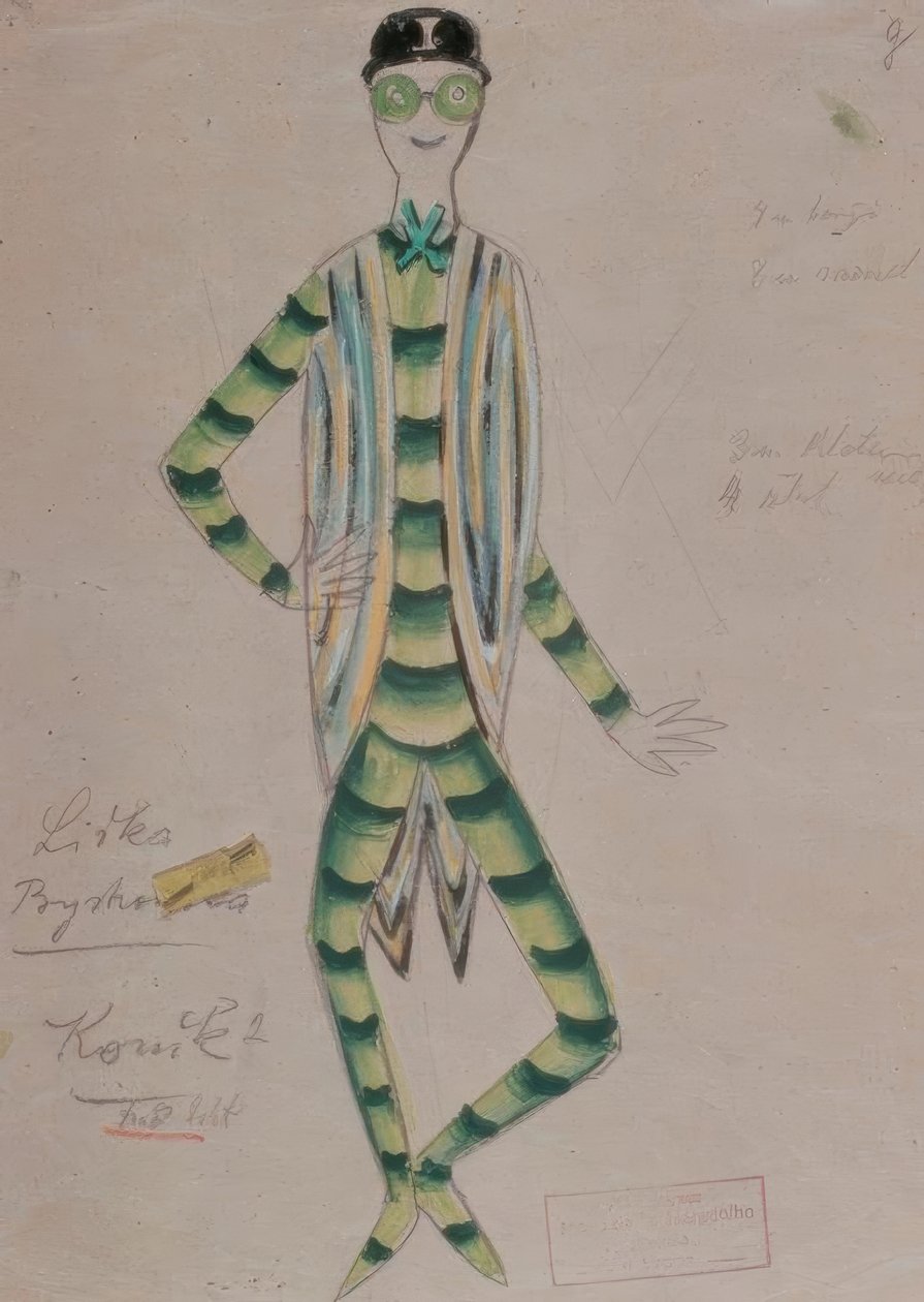 Janacek, La piccola volpe astuta / Figurina da Josef Čapek