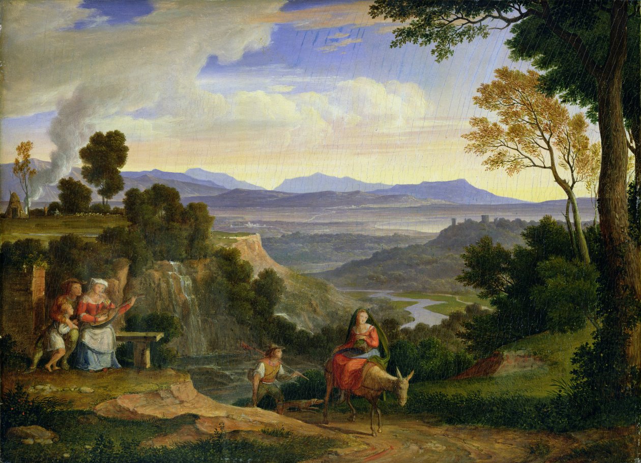 A Ronciglione, 1815 da Joseph Anton Koch