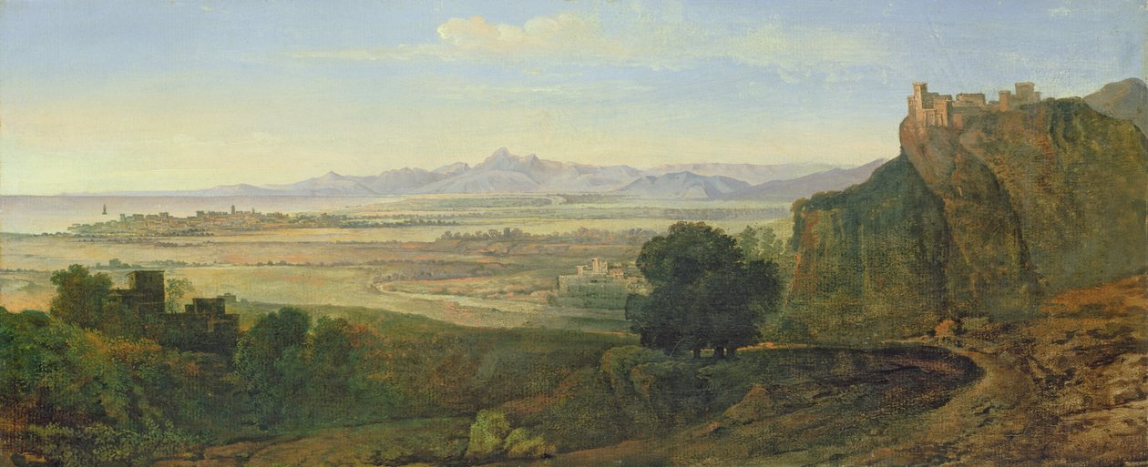 Paesaggio della campagna da Joseph Anton Koch
