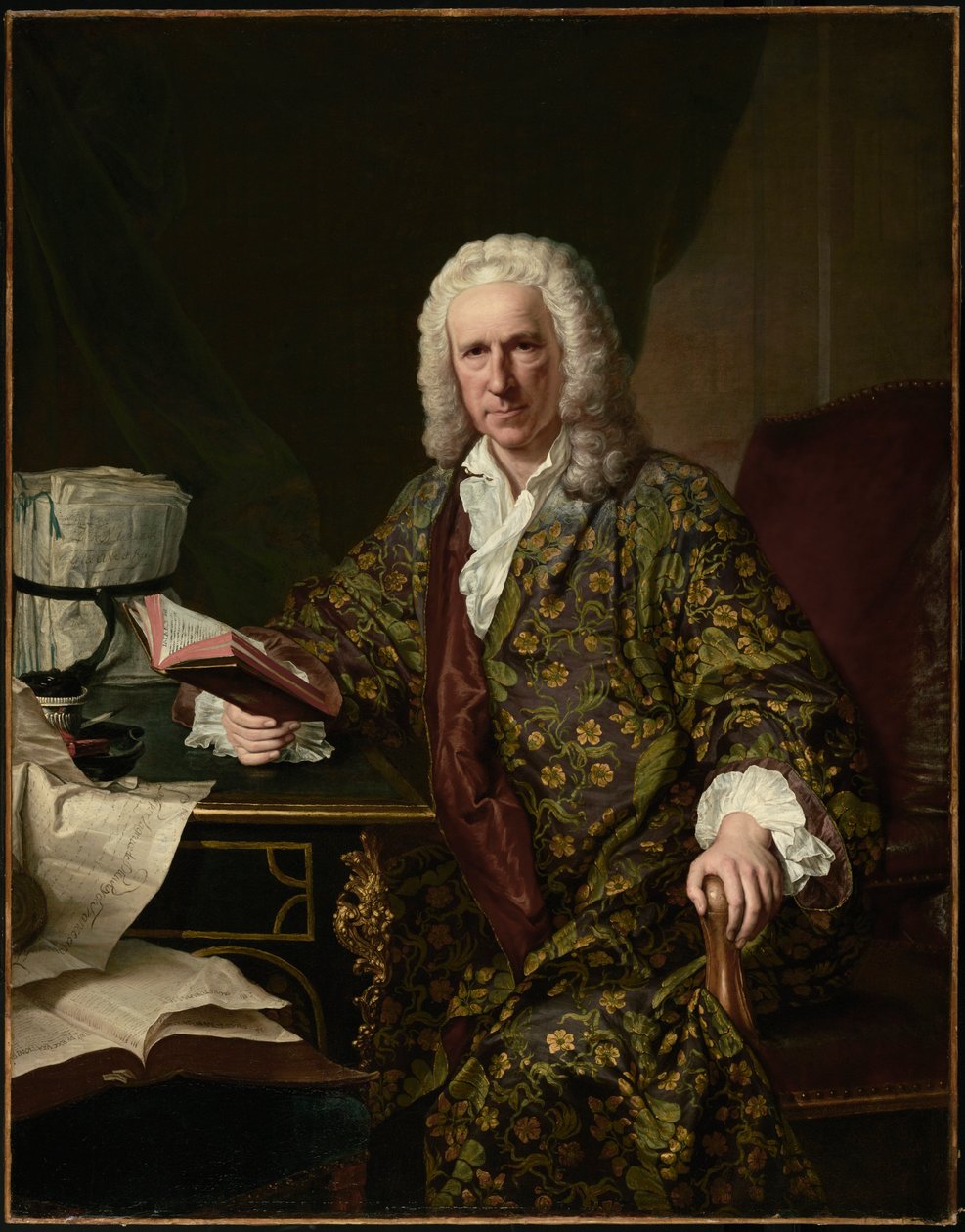 Ritratto di Marc de Villiers da Joseph Aved