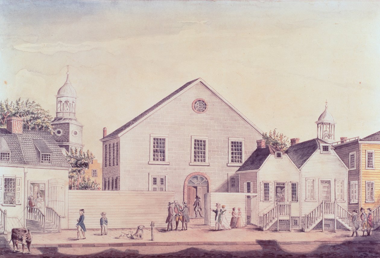 La Prima Chiesa Metodista Episcopale in America, 1868 da Joseph B. Smith