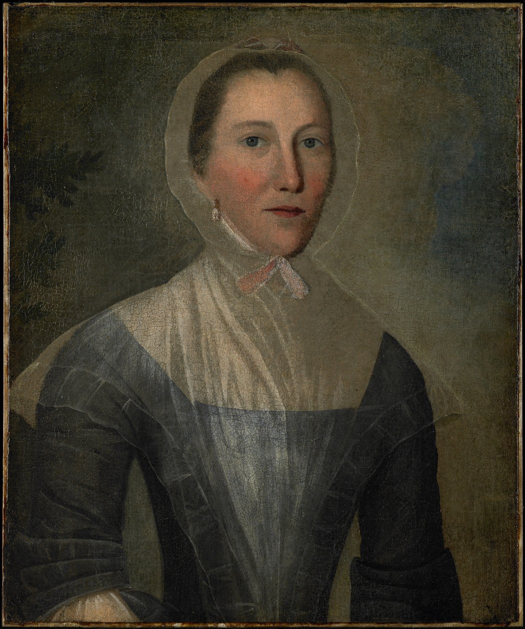 Ritratto di Mary Crosswell, 1763 da Joseph Badger