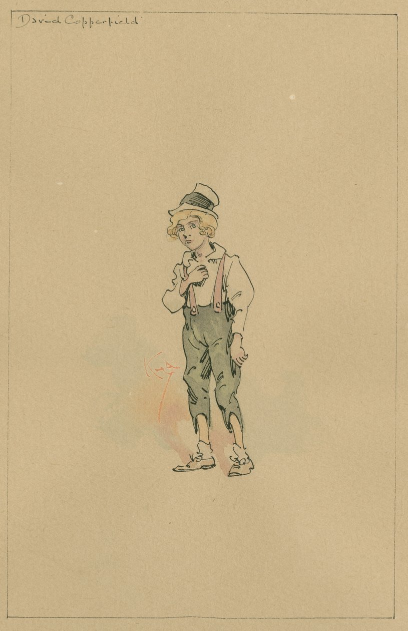 David Copperfield, c.1920 da Joseph Clayton Clarke