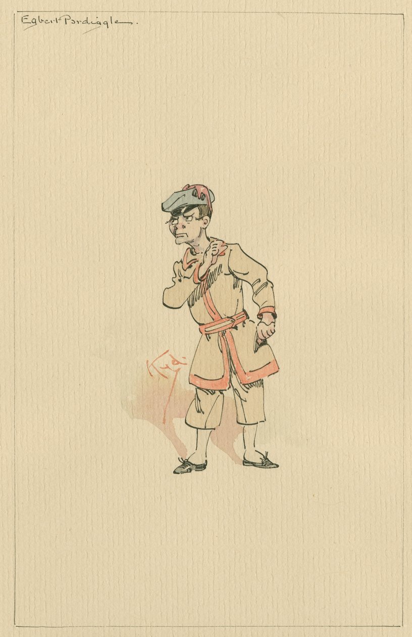 Egbert Pardiggle, c.1920s da Joseph Clayton Clarke