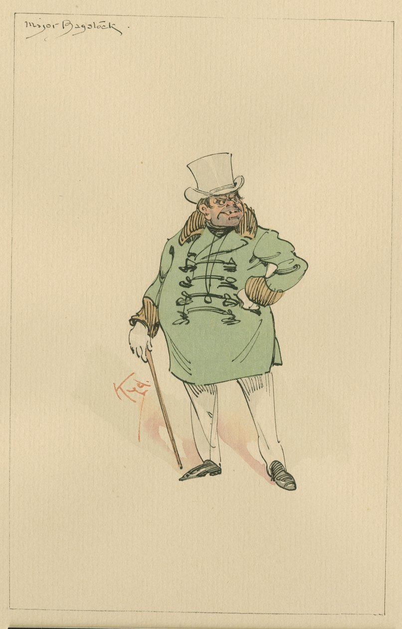 Maggiore Bagstock da Joseph Clayton Clarke