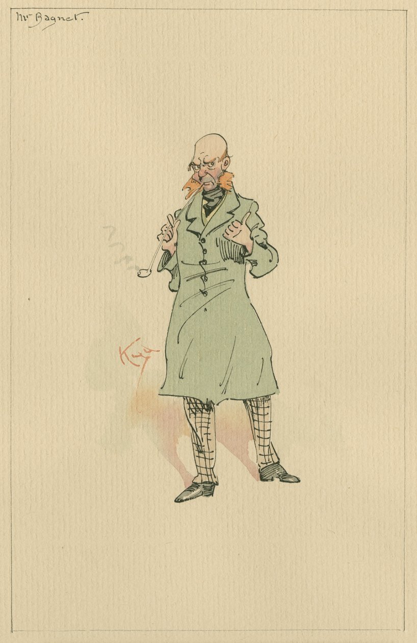 Mr Bagnet da Joseph Clayton Clarke