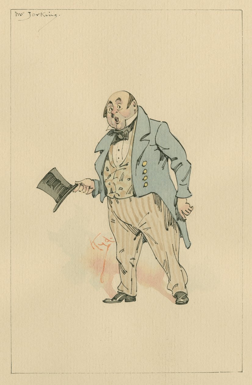 Mr Jorkins, c.1920s da Joseph Clayton Clarke