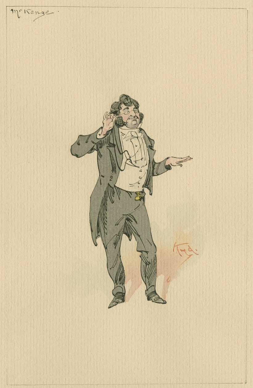 Mr Kenge, c.1920s da Joseph Clayton Clarke