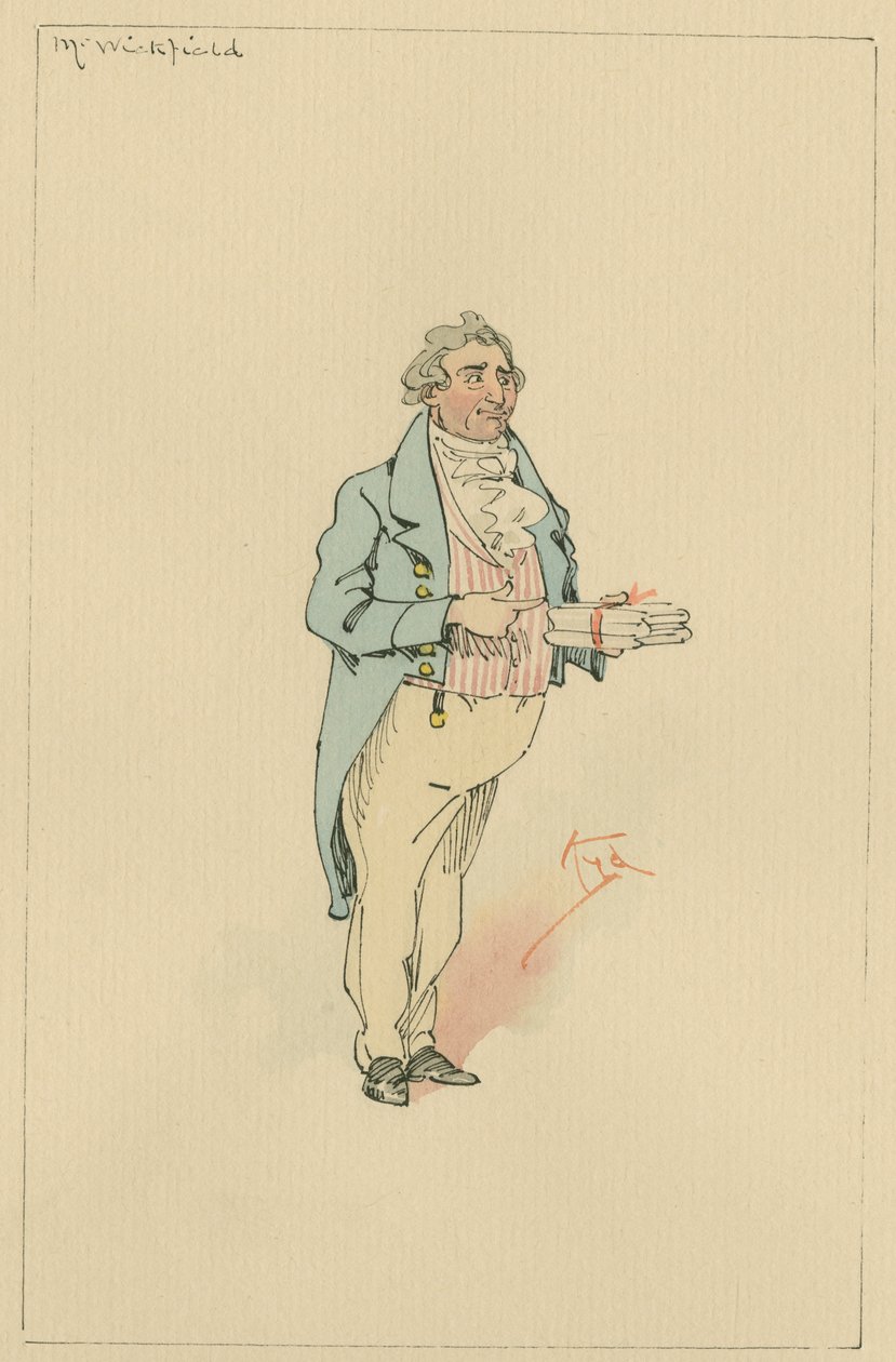Mr Wickfield da Joseph Clayton Clarke