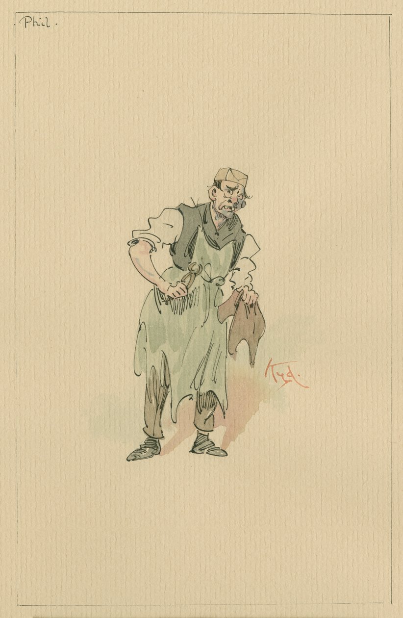 Phil Squod, c.1920s da Joseph Clayton Clarke