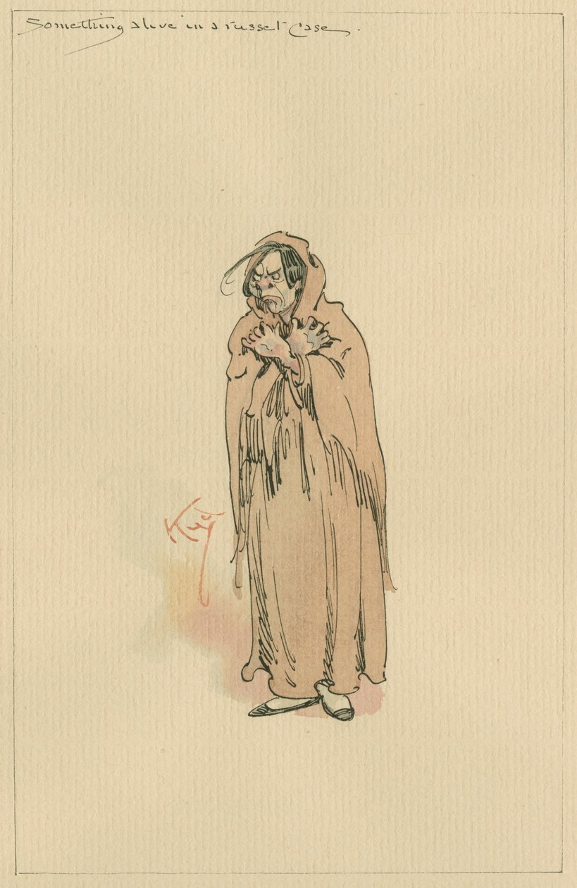 Qualcosa di vivo nella custodia di Russett, anni 1920 da Joseph Clayton Clarke