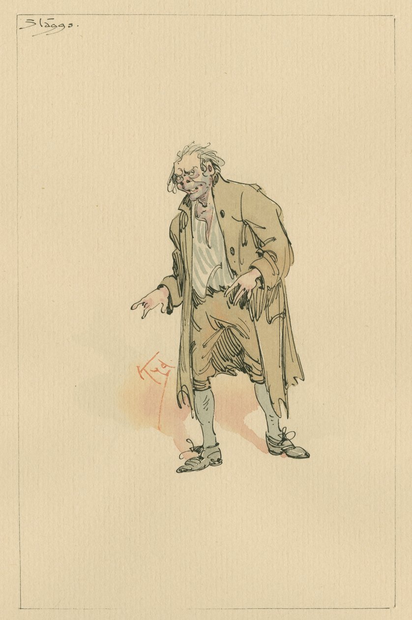 Cervo, c.1920s da Joseph Clayton Clarke