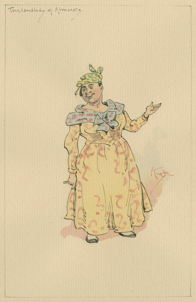 La padrona di casa di Almack