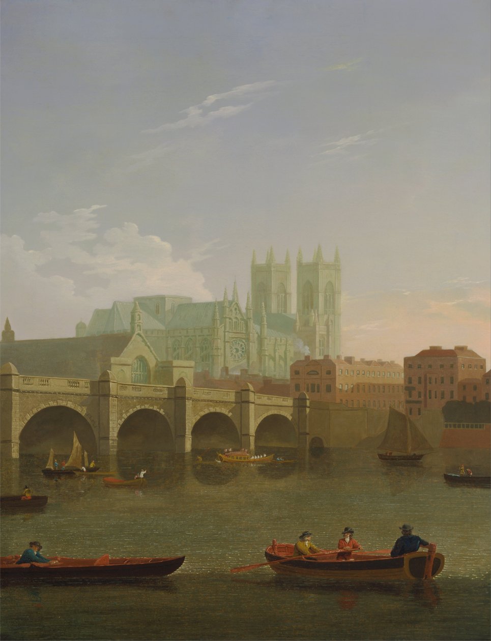 Abbazia e ponte di Westminster da Joseph Farington