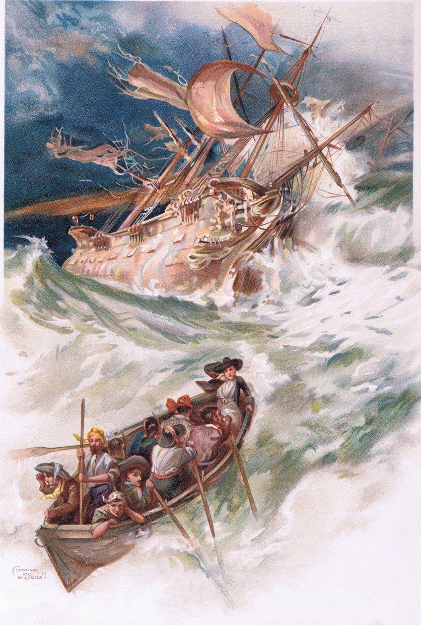 Remando come potevamo verso la terra da Joseph Finnemore