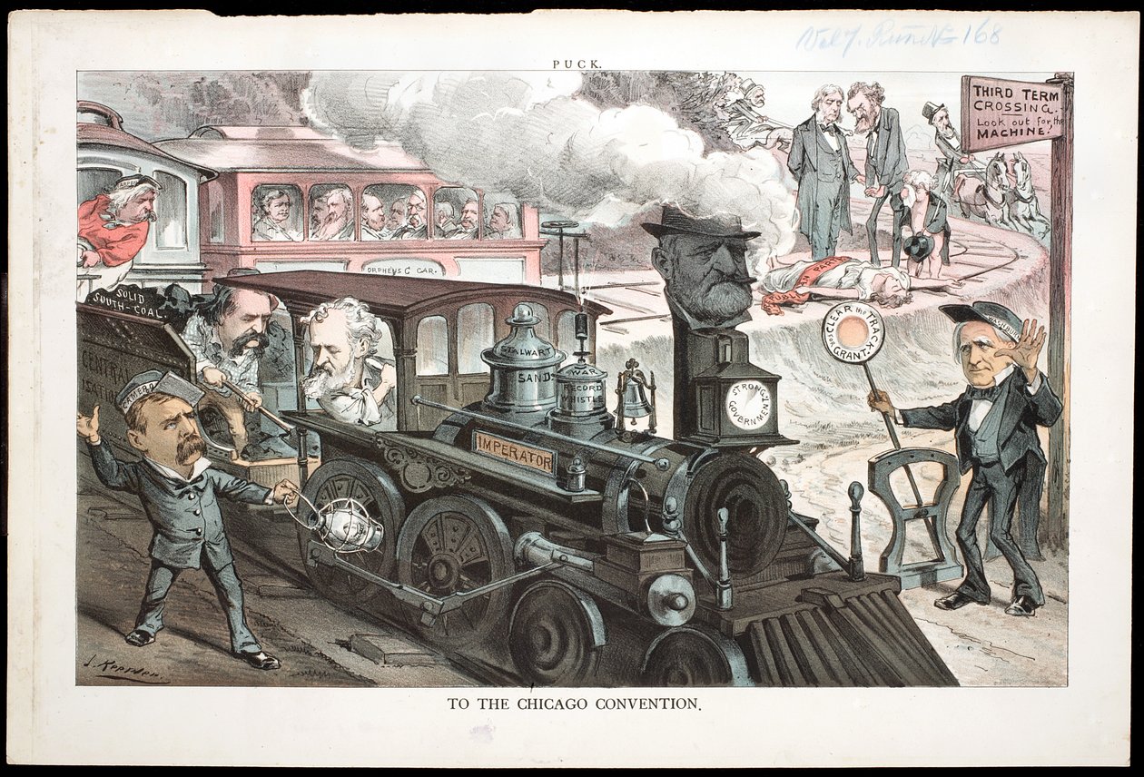 Alla Convenzione di Chicago, 1880 da Joseph Keppler