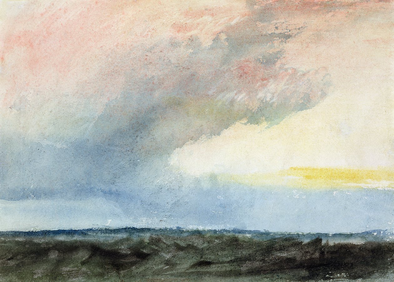 Una tempesta in mare da Joseph Mallord William Turner
