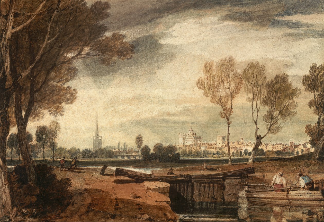 Abingdon, Oxfordshire, c.1805 da Joseph Mallord William Turner