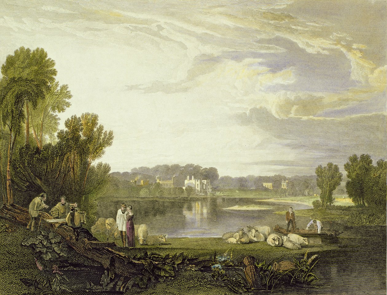 Villa di Alexander Pope, Twickenham 1811 da Joseph Mallord William Turner