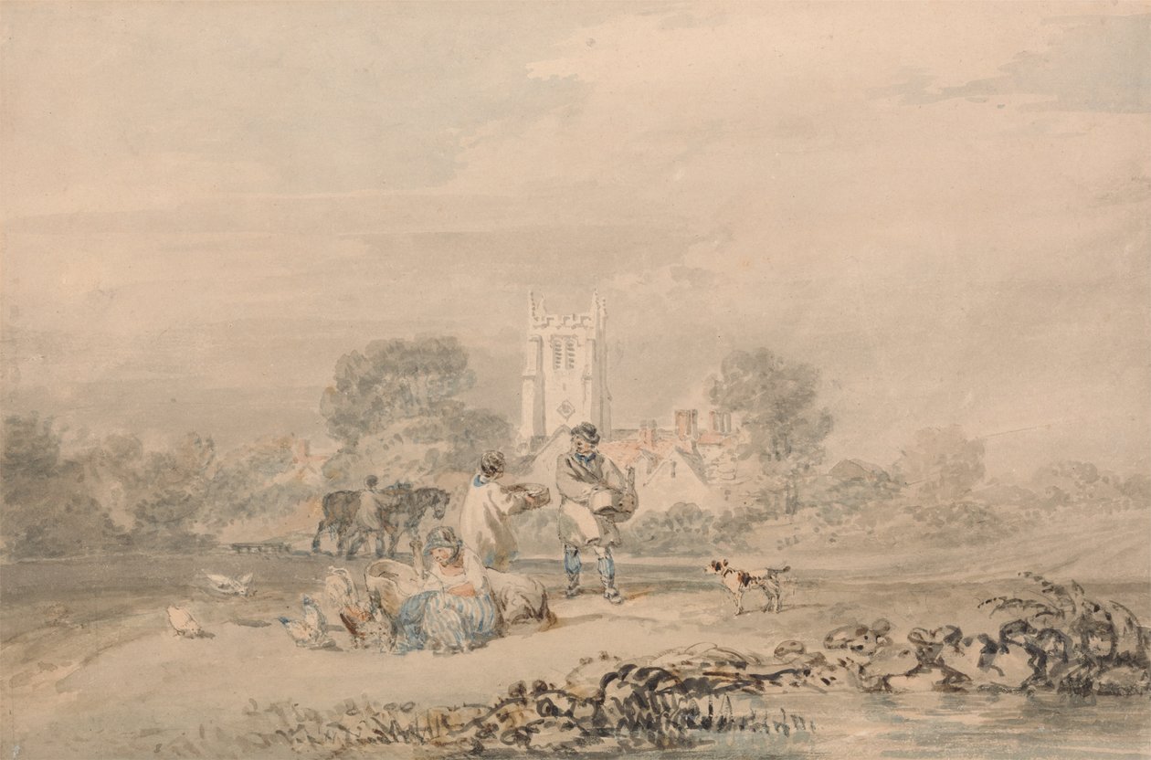 Semina autunnale del grano da Joseph Mallord William Turner