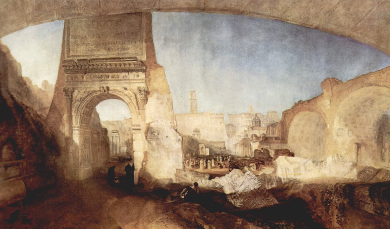 Castello di San Michele, Bonneville, Savoia da Joseph Mallord William Turner