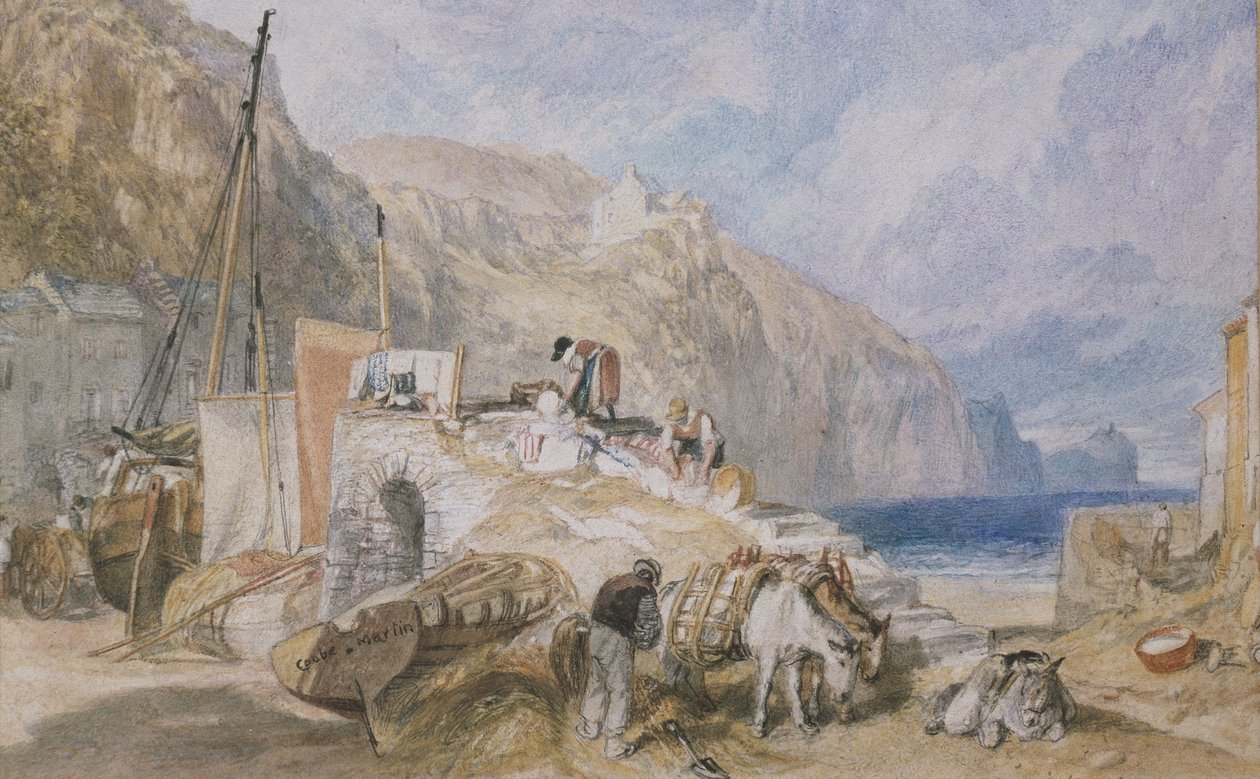Combe Martin, Devonshire, c.1824 da Joseph Mallord William Turner