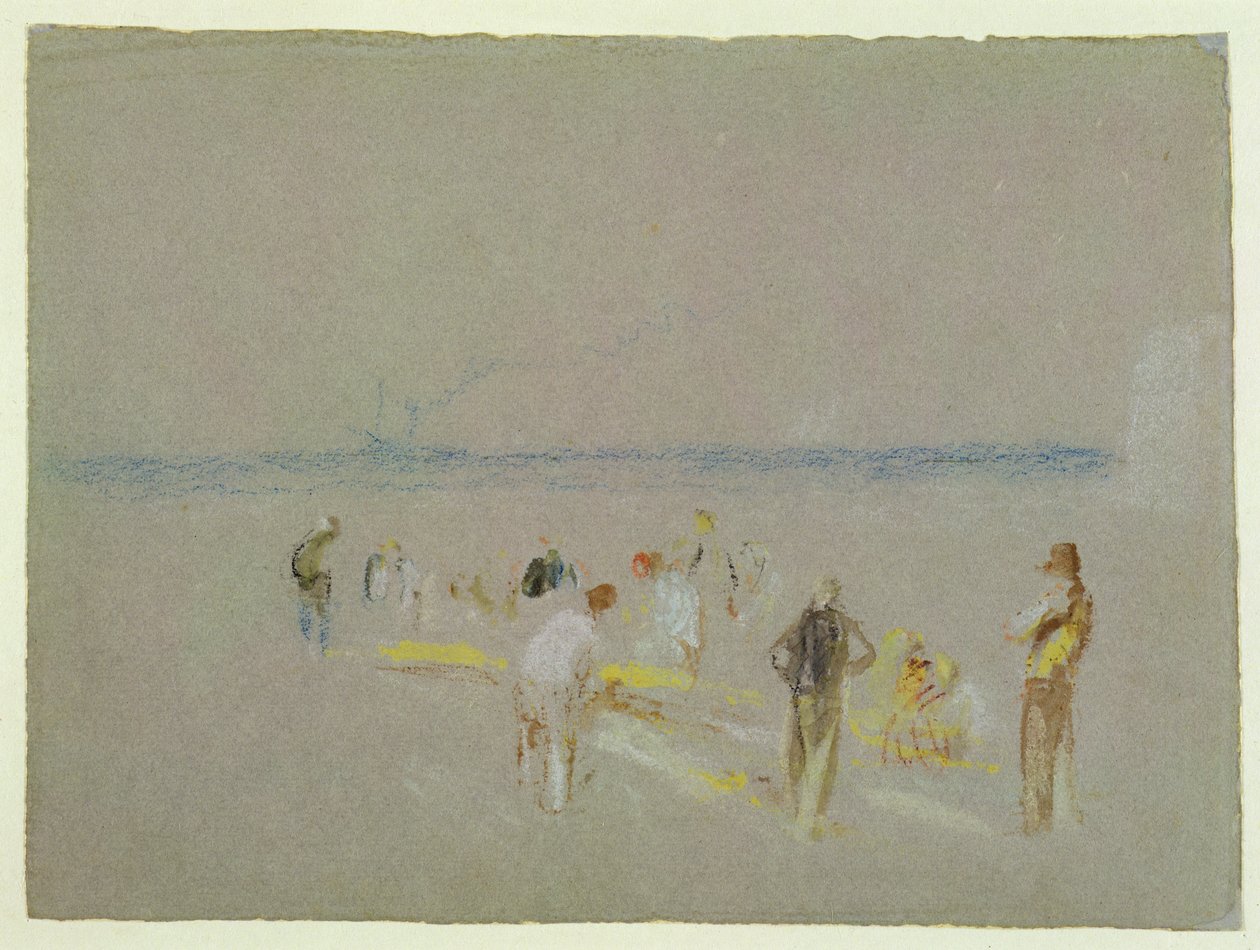 Cricket sulle Sabbie di Goodwin da Joseph Mallord William Turner
