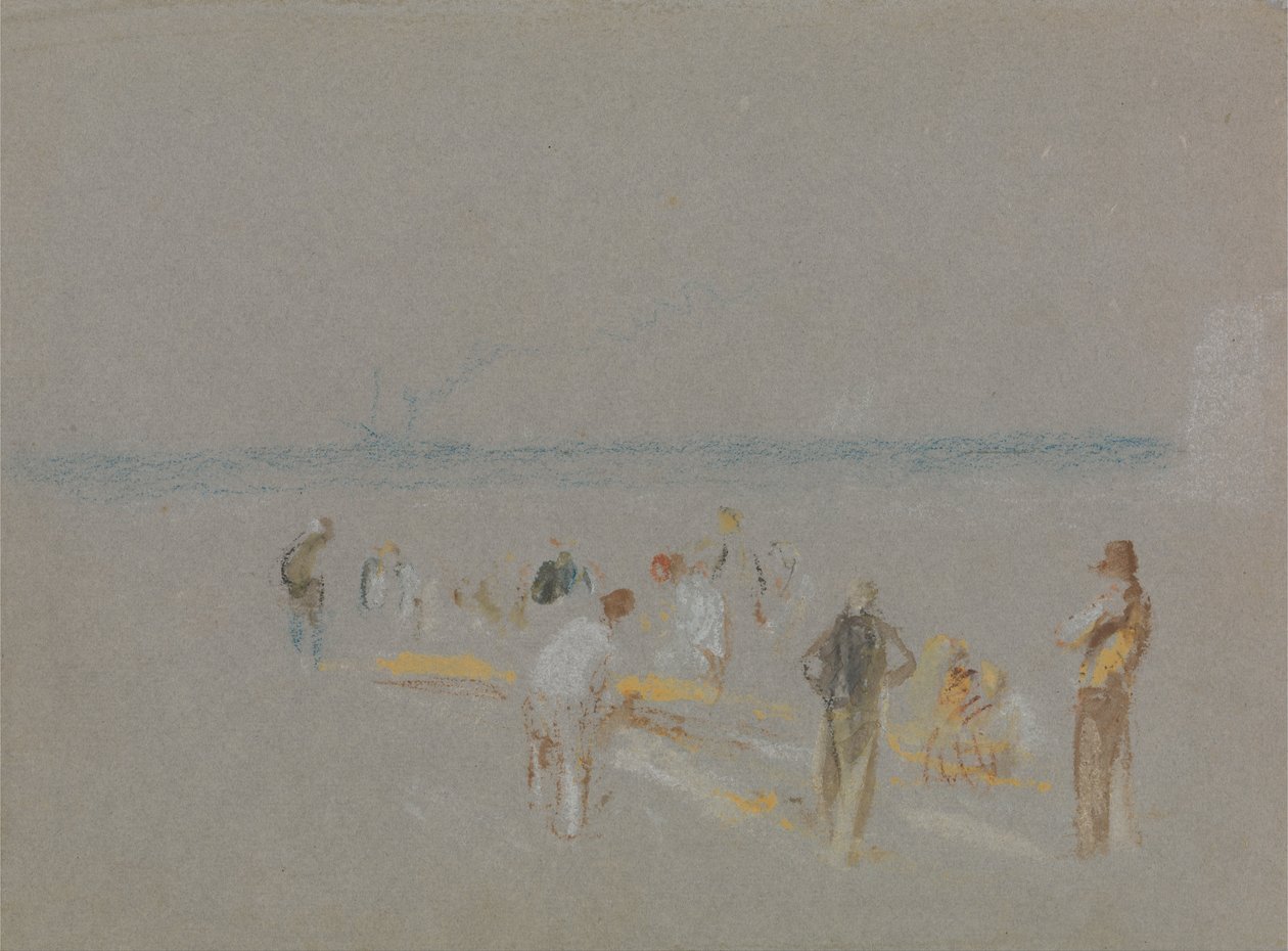 Cricket sulle sabbie di Goodwin da Joseph Mallord William Turner