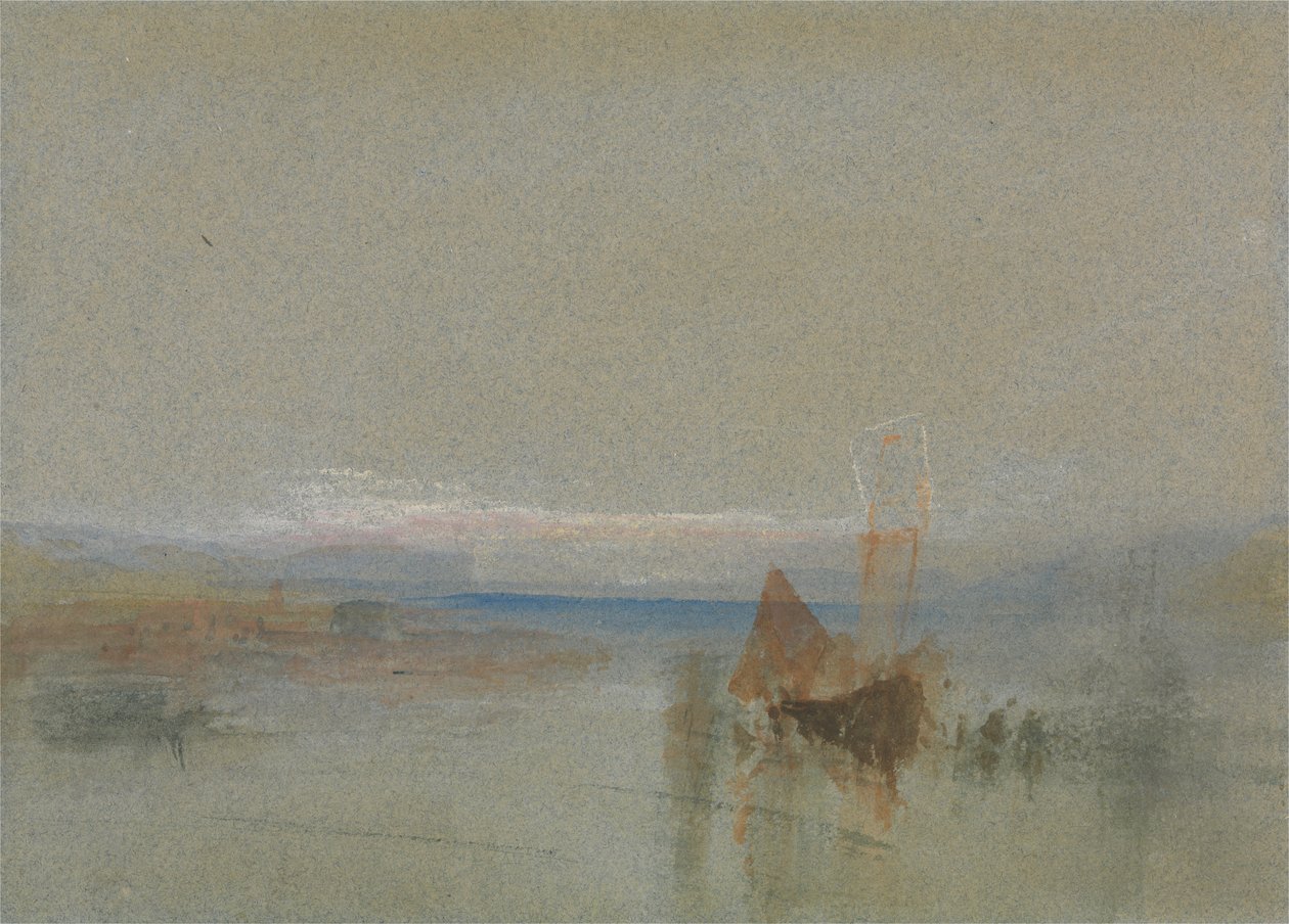 Barche da pesca calme al largo di Le Havre da Joseph Mallord William Turner