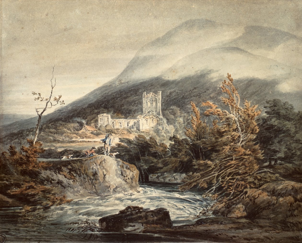 Abbazia di Llanthony, Monmouthshire da Joseph Mallord William Turner