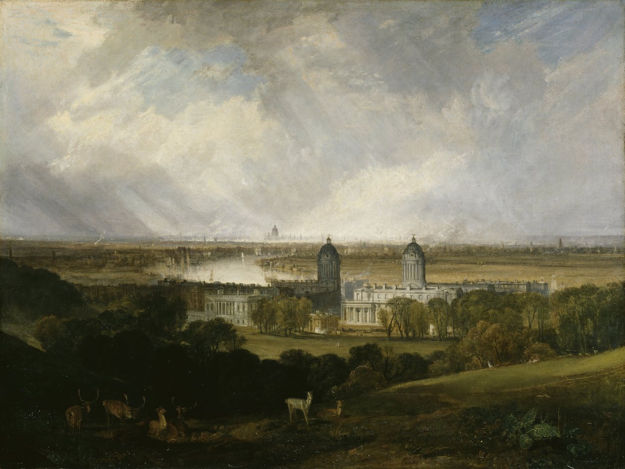 Londra dal parco di Greenwich da Joseph Mallord William Turner