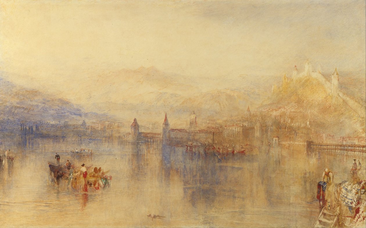 Lucerna dal lago da Joseph Mallord William Turner