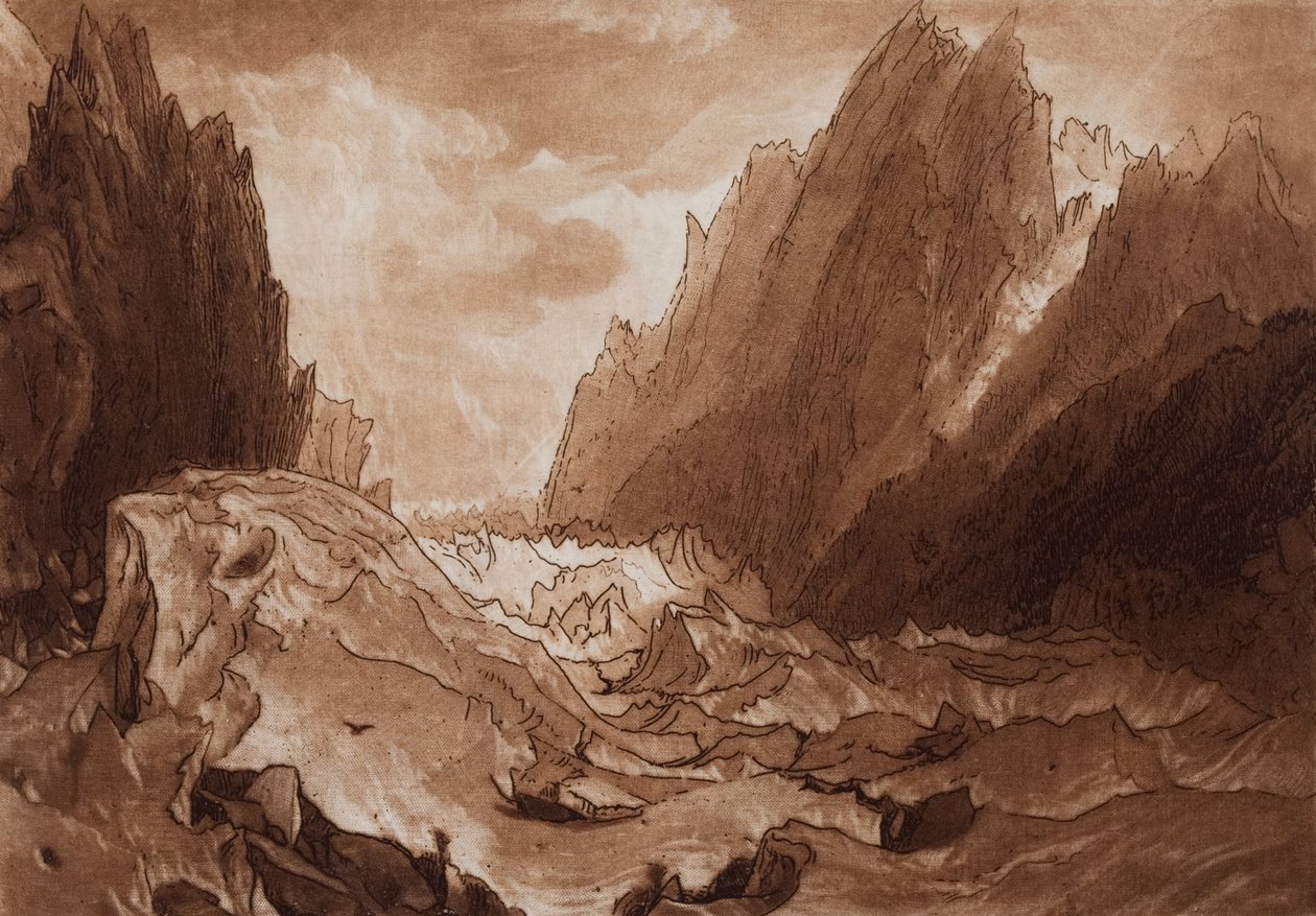 Mer de Glace da Joseph Mallord William Turner