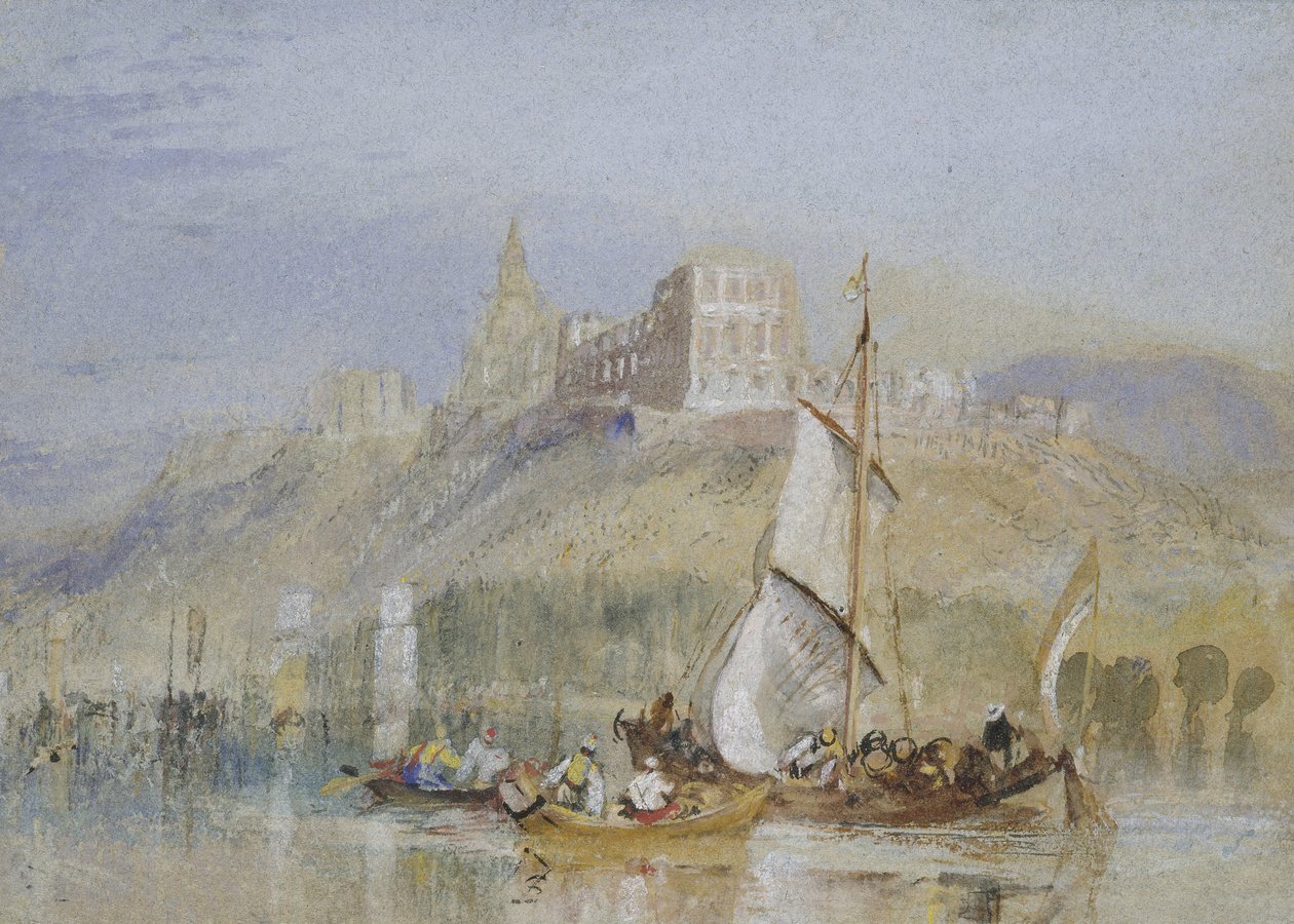 Montjean, c. 1830 da Joseph Mallord William Turner