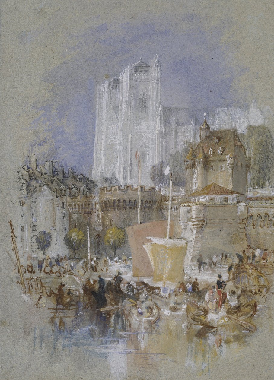 Nantes, 1826 - 1830 da Joseph Mallord William Turner