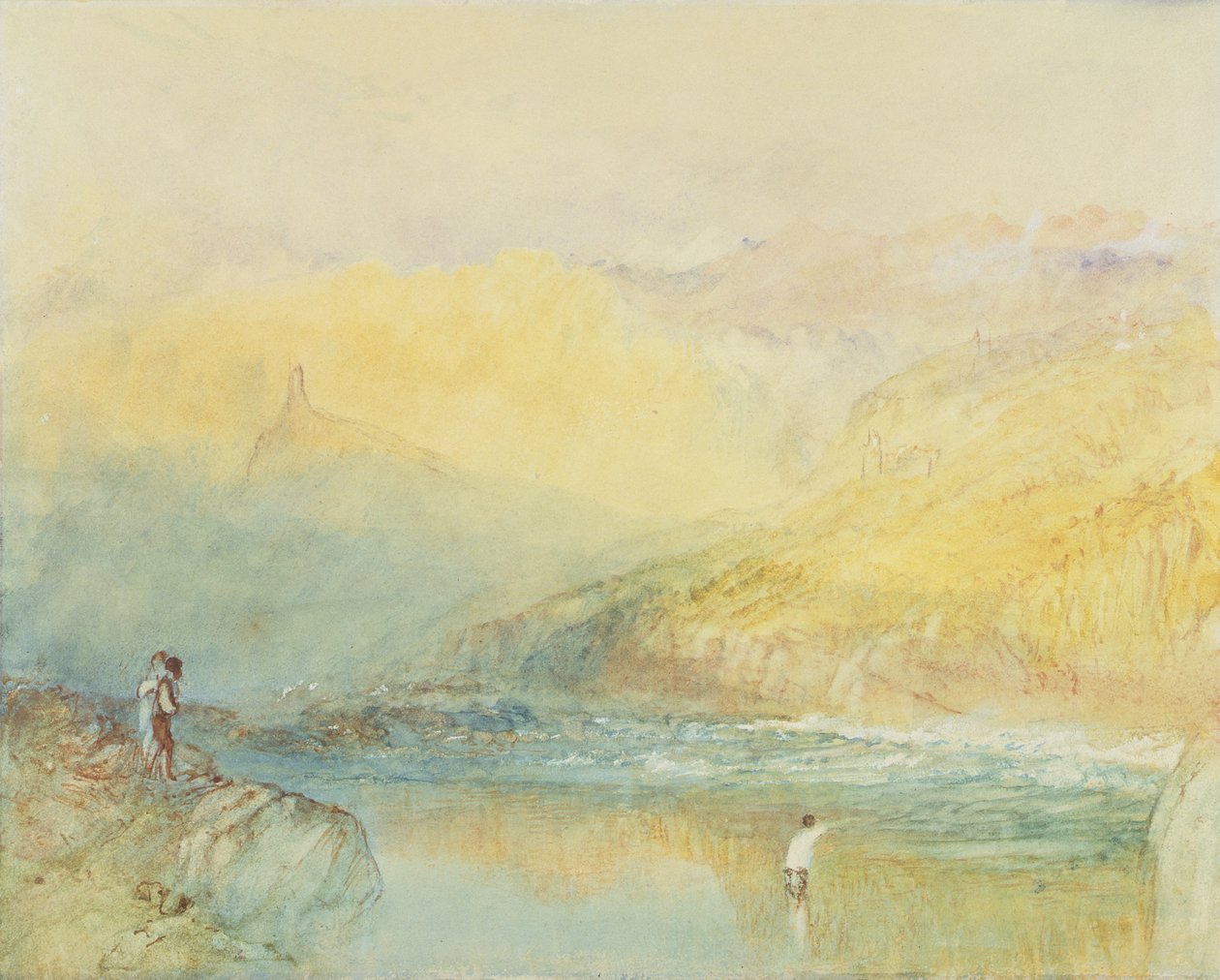 Sul Mosella, vicino a Traben Trarbach, c.1841 da Joseph Mallord William Turner