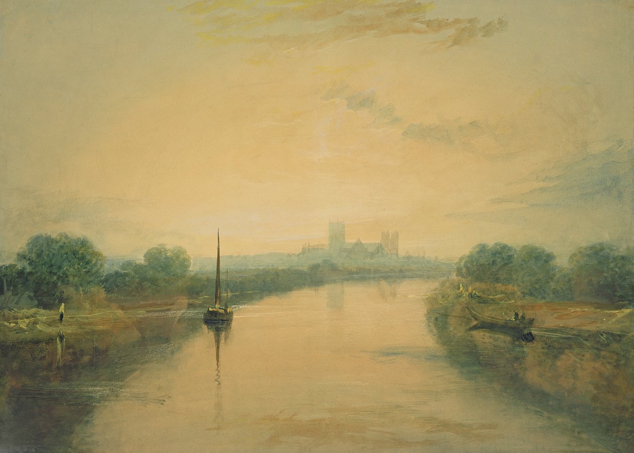 Sul fiume Ouse da Joseph Mallord William Turner