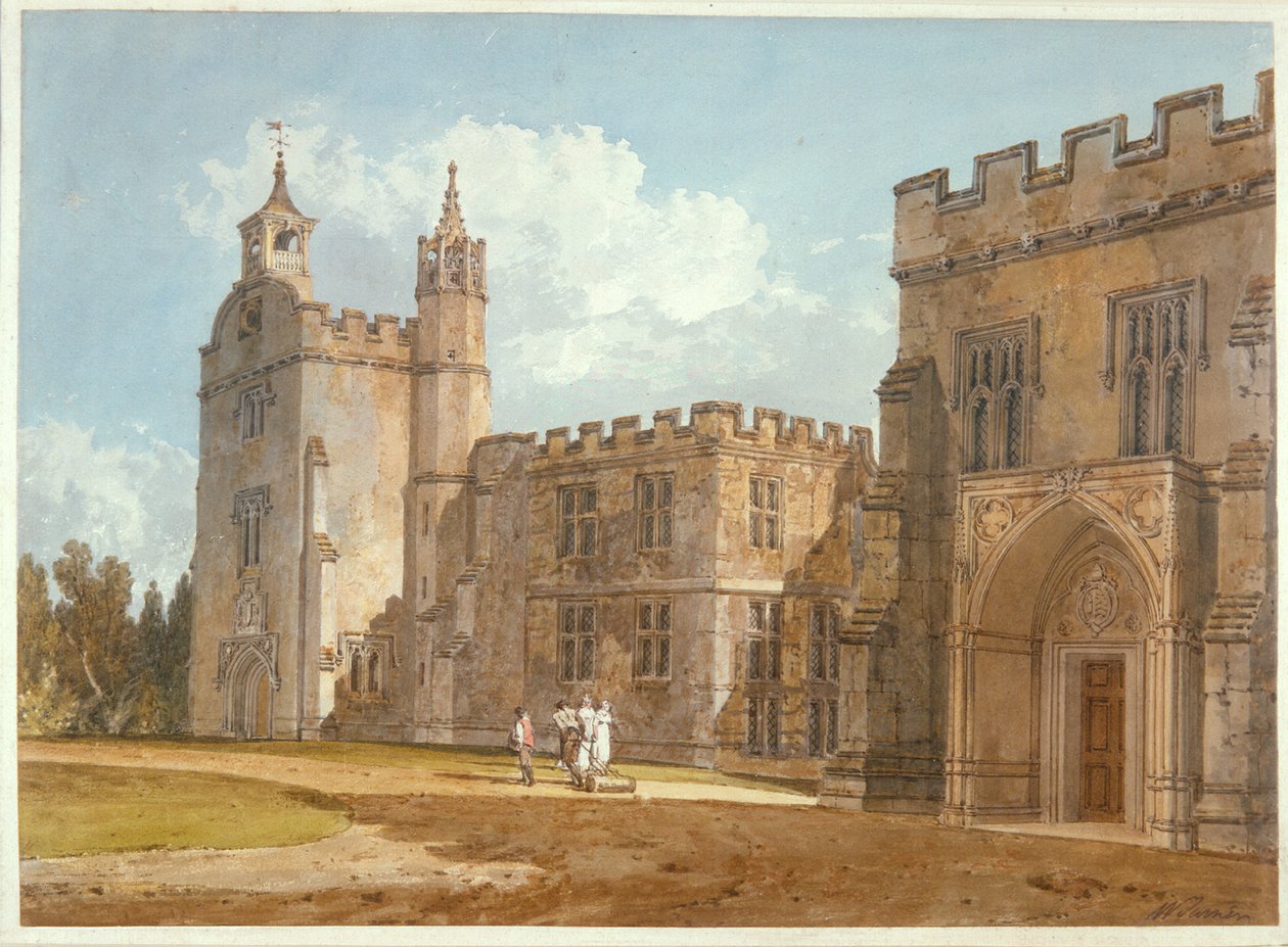 Il palazzo del vescovo, Salisbury, c.1795 da Joseph Mallord William Turner