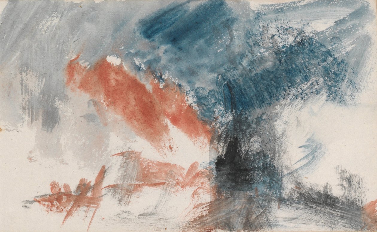 Il Taccuino del Canale da Joseph Mallord William Turner