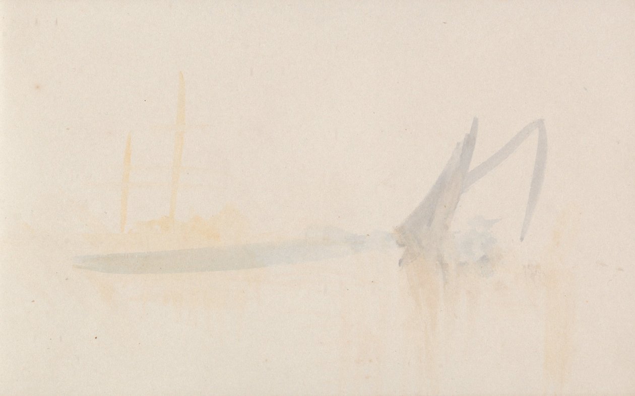 Il taccuino del canale da Joseph Mallord William Turner