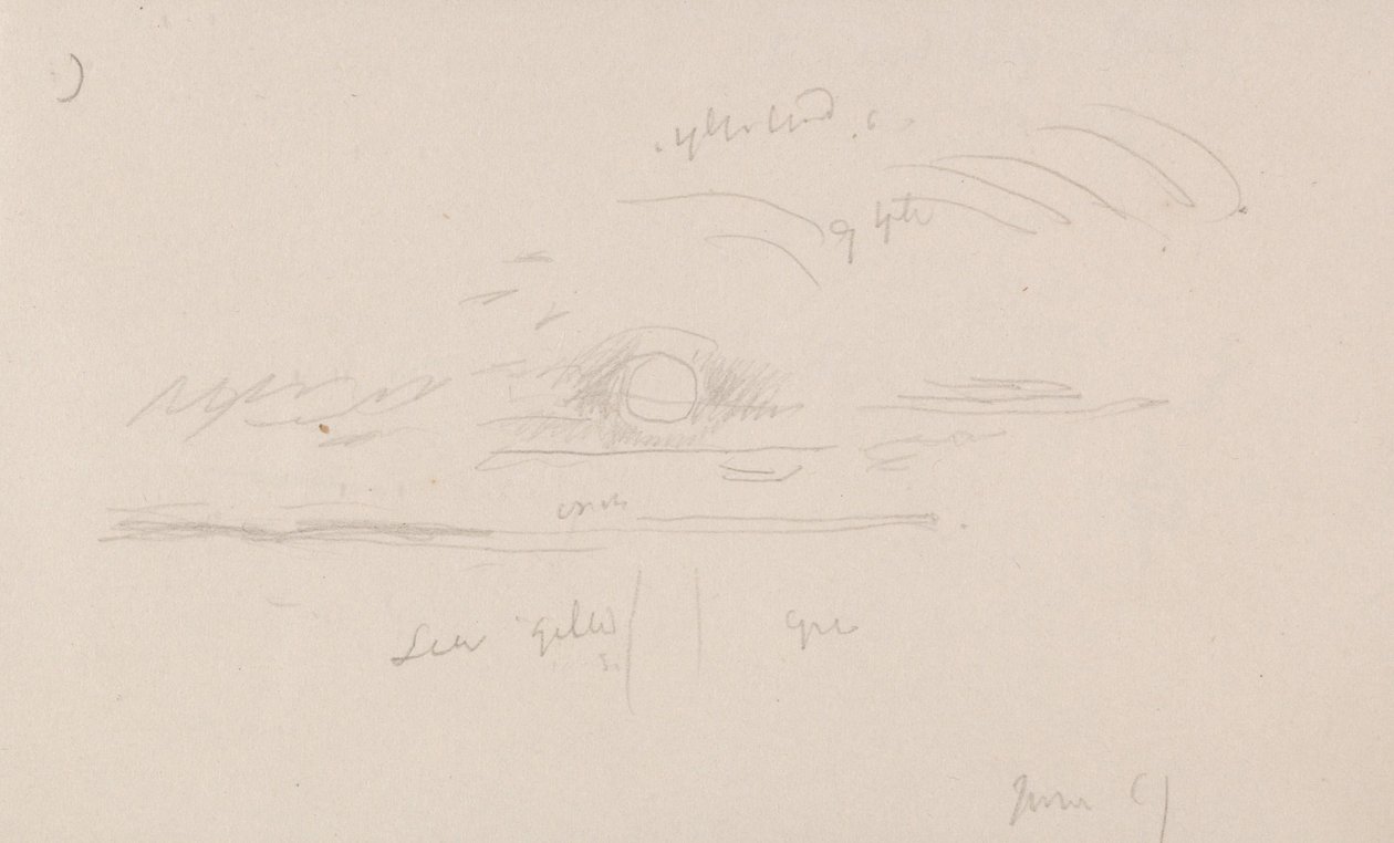 Il taccuino del Canale da Joseph Mallord William Turner