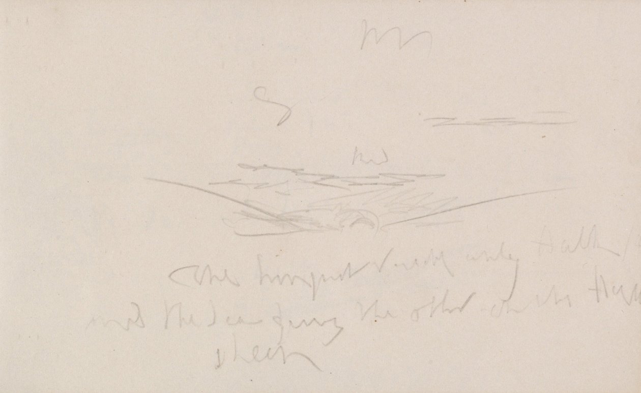 Il taccuino del canale da Joseph Mallord William Turner