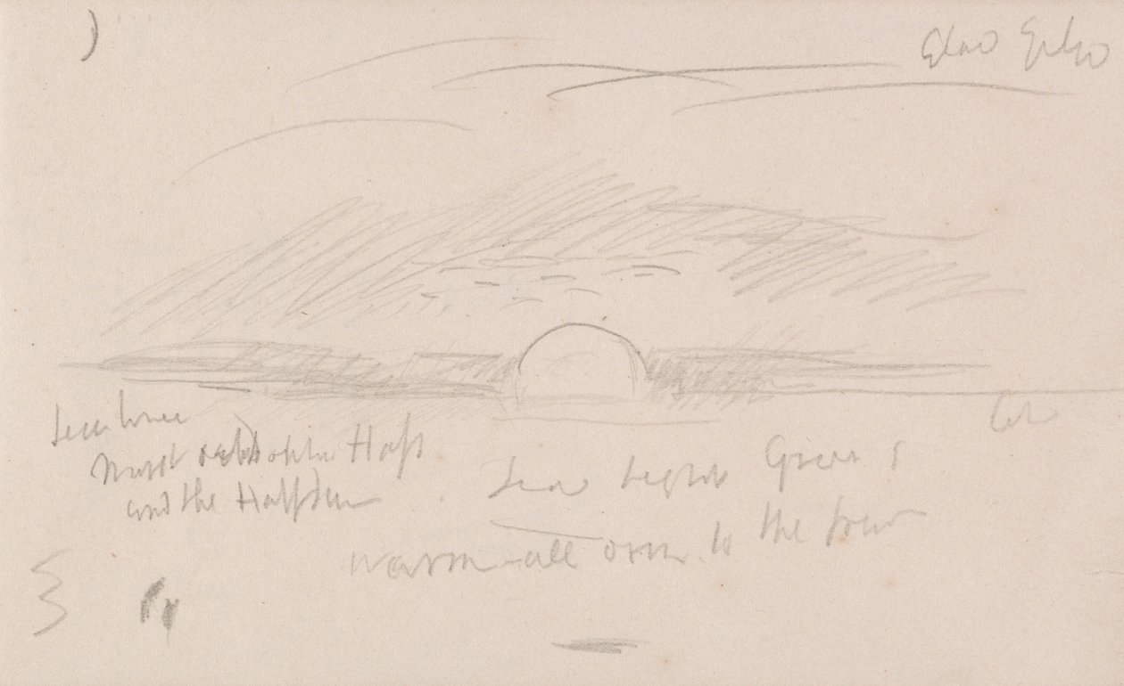 Il taccuino del canale da Joseph Mallord William Turner