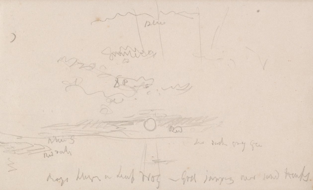 Il taccuino del canale da Joseph Mallord William Turner