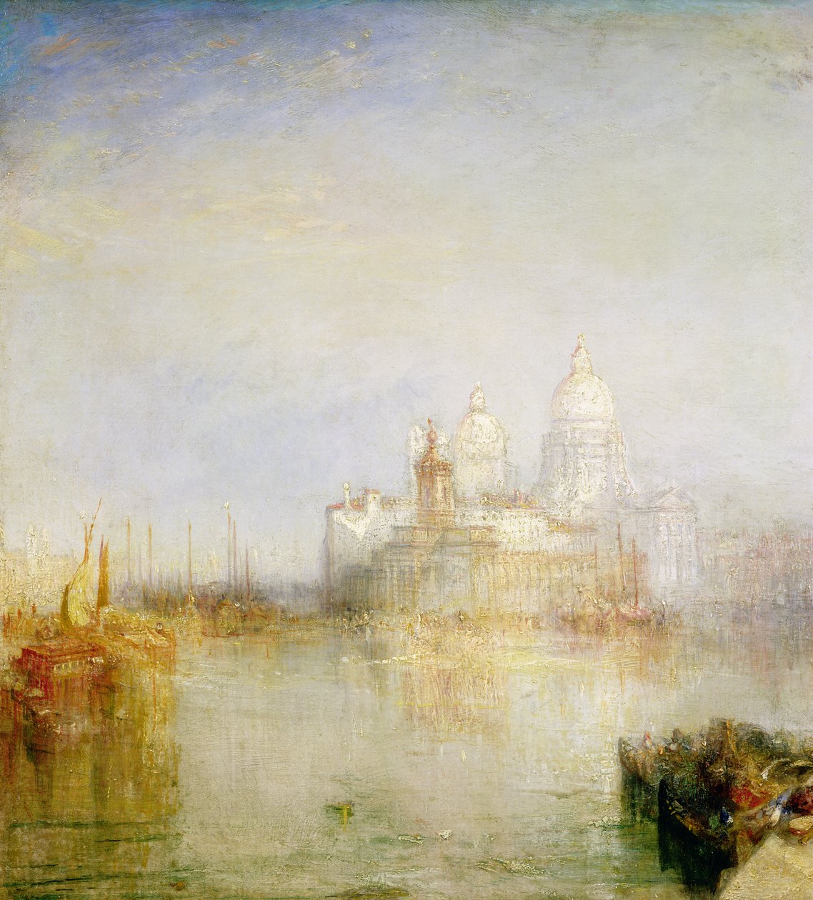 La Dogana e Santa Maria della Salute, Venezia, 1843 (dettaglio) da Joseph Mallord William Turner